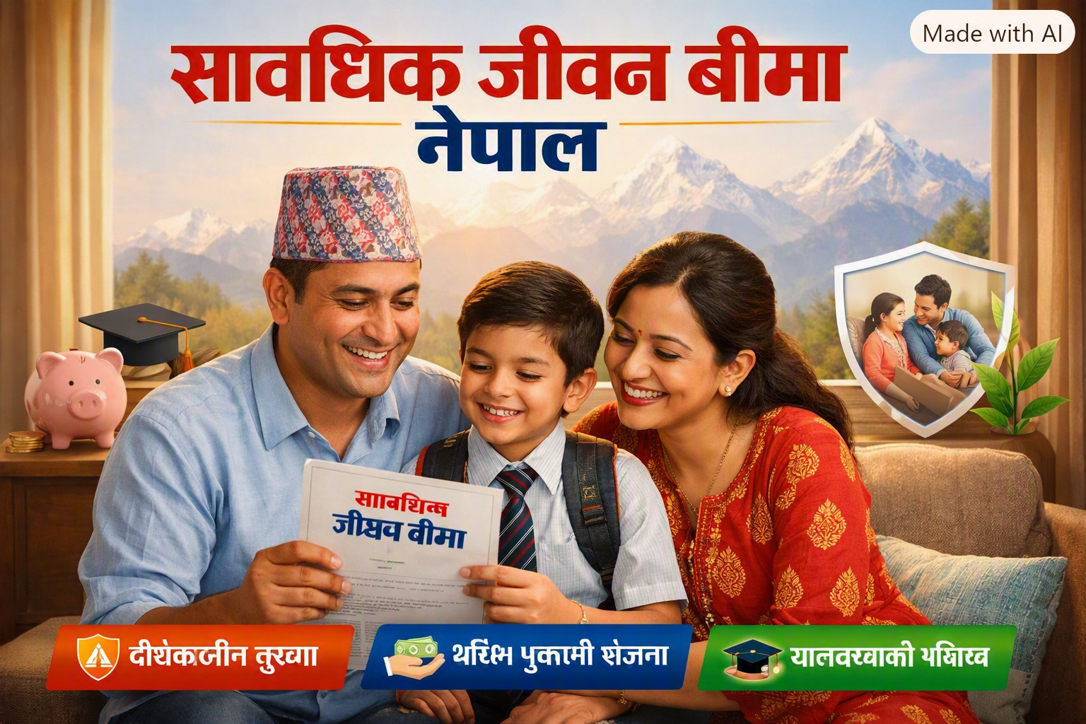 नेपाली नागरिकको पहिलो रोजाइ सावधिक जीवन बीमाः बालबच्चा र अग्रिम भुक्तानी योजनामा पनि बढ्यो आकर्षण